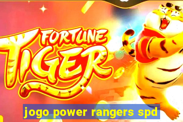 jogo power rangers spd